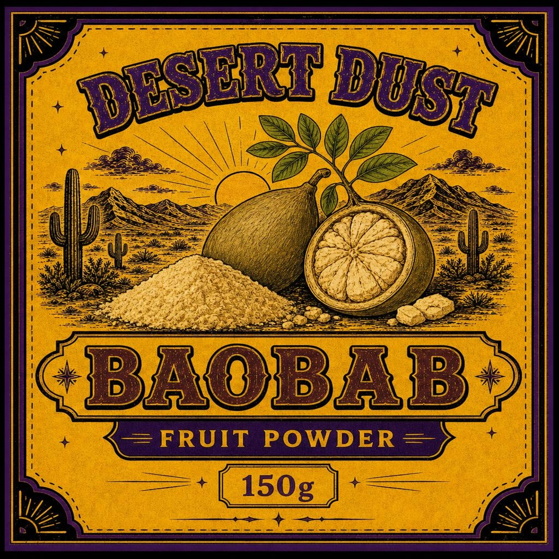 Desert Dust Baobab product pouch